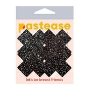 Pastease Premium Petites Sparkle Plus X - Black O/S Pack of 2 Pair