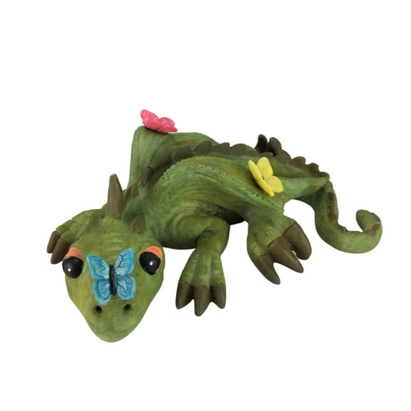 Cody The Green Miniature Dragon of Azar for Your Fairy Garden / Miniature Garden by GlitZGlam
