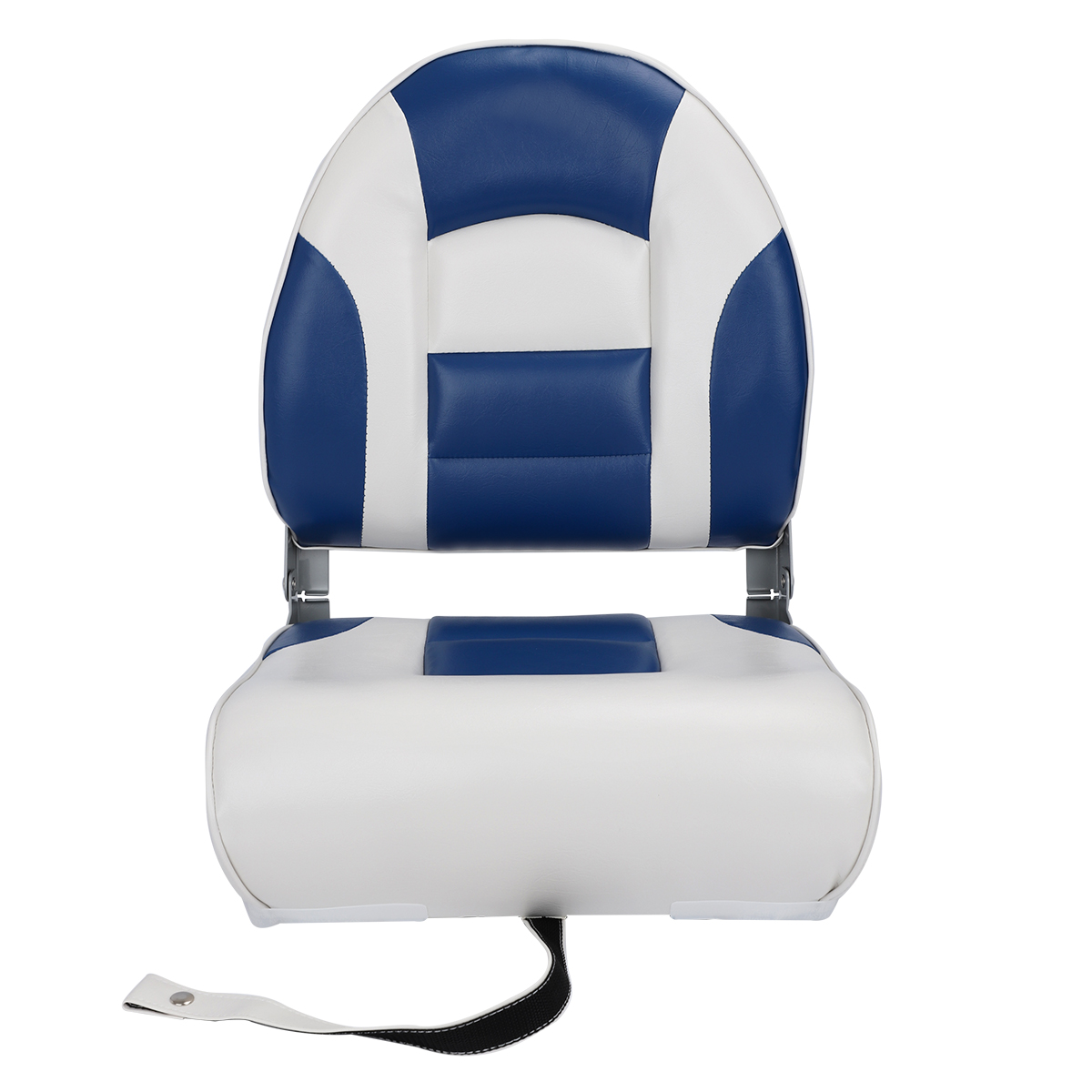 NORTHCAPTAIN Q1 Deluxe High Back Folding Boat Seat,Stainless Steel