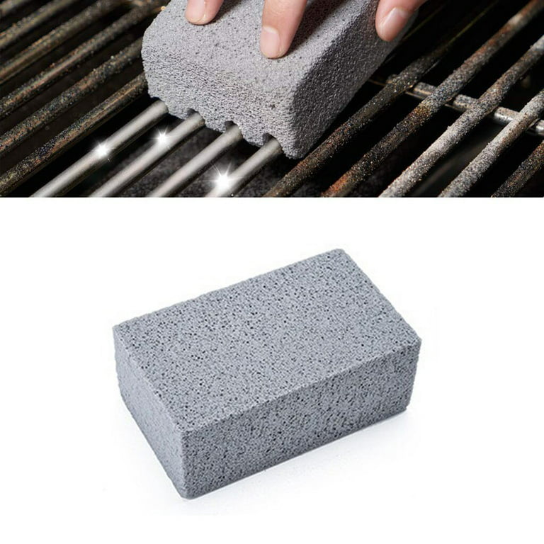 Heavy Duty Grill Cleaner, Grill Cleaning Bricks With Handle, Pumice Griddle  Cleaning Stone Removing Stains For Bbq, Swimming Pool, Sink - Temu
