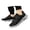 Black, variant on Win s Way Women's Wide Fit Slip-On Sneakers, Breathable Soft Sole Walking Shoes for Daily Leisure