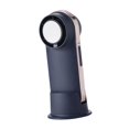 thumbnail image 1 of Ventilador de mano, ventilador Personal portátil recargable, ventilador de escritorio, ventilador de refrigeración portátil para secado de pelo de azul oscuro, 1 of 8