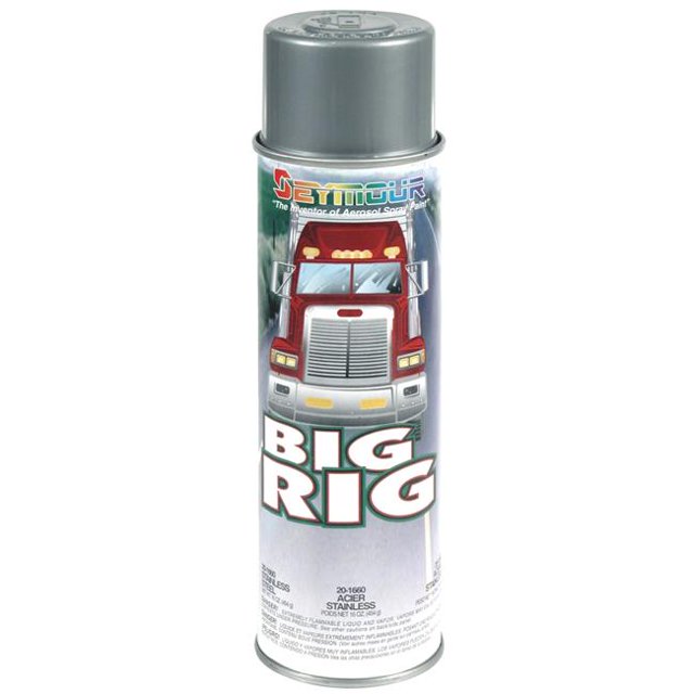 Seymour SM20-1660 Big Rig Professional Coatings Spray Paint, Stainless Steel
