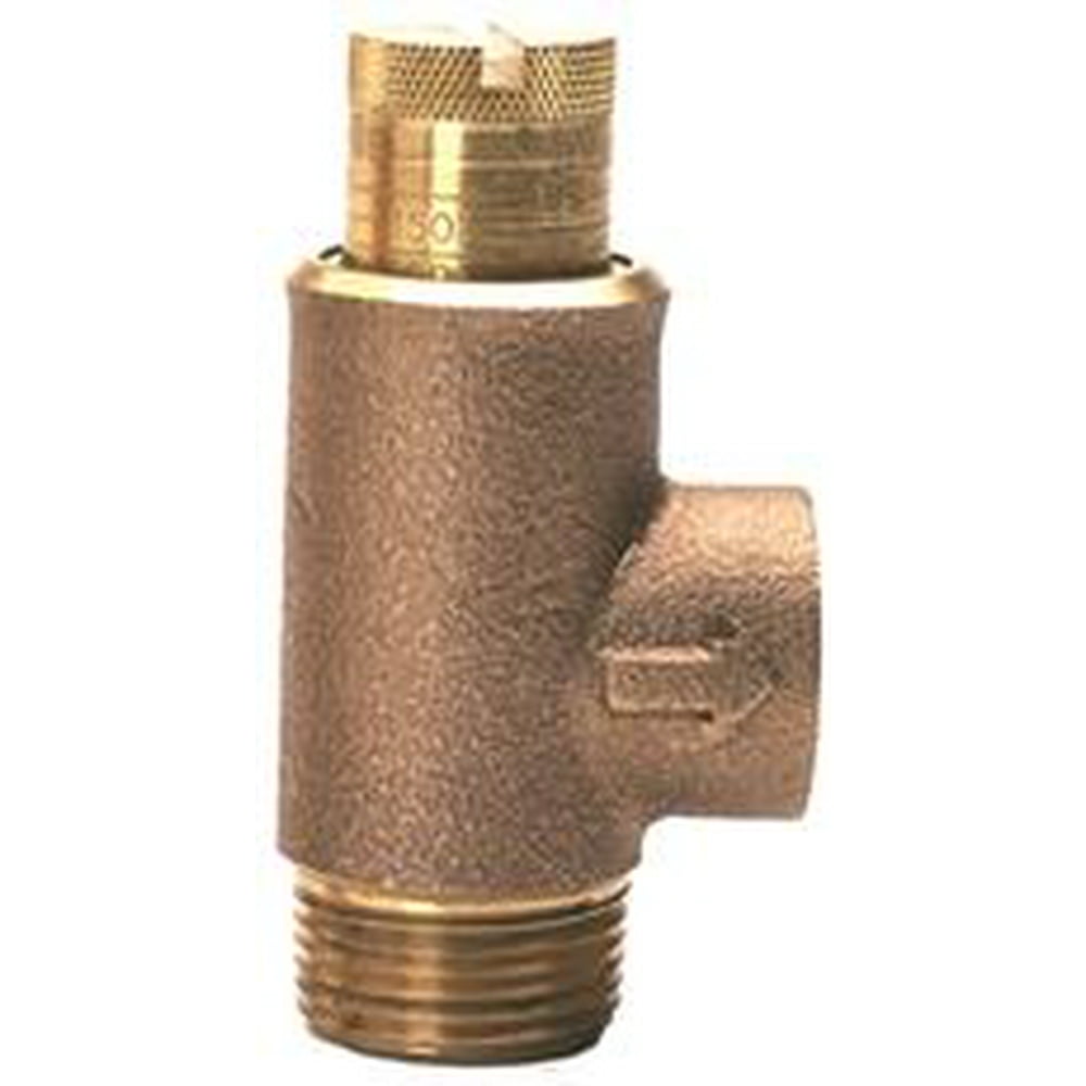 Wilkins P1500 Calibrated Pressure Relief Valve, 25 To 175 Psi, 1/2 In