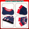 thumbnail image 5 of HYCLES Christmas Couple Pajamas Sets Holiday Sleepwear Matching Christmas Pjs Long Sleeve, 5 of 7