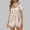 Beige, variant on BONIXOOM Matching Christmas Pajamas For Couples Silk Pajamas For Women Sleepwear None Short Sleeve Solid Sleepwear Sets Beige XXL