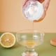 thumbnail image 4 of Exprimidor manual de naranjas | Mango ergonómico | Boquilla antirreflujo para verter fácilmente | Exprimidor de plástico para limones | Exprimidor manual rápido y eficiente para la cocina |, 4 of 6