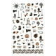 thumbnail image 1 of Pegatinas para uñas para decoración de uñas, pegatinas para uñas para mujeres, pegatinas para uñas de Halloween, pegatinas de calaveras con garabatos., 1 of 3