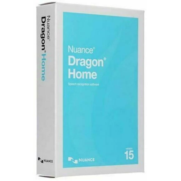 Nuance DC09A-GG4-15.0 Dragon Home Version 15 Speech Recognition Software