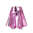 thumbnail image 4 of Sentmoon Short Skirt High Waisted Solid Color Work Womens Skirts Midi Length Boho Skirt Beach Essentials for Family Delightful for Spring, Summer, and Holiday Travel L, 4 of 6