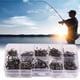thumbnail image 4 of Juego de anzuelos de pesca, 500 piezas/caja Anzuelos de pesca de acero con alto contenido de carbono Anzuelos de pesca creados con maestría, 4 of 10
