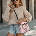 thumbnail image 4 of HELLHERO Cute Rainbow Axolotl Printed Crossbody Bag, Womens PU Leather Shoulder Bag, Waterproof Lightweight Purse for Daily Dating and Storage, 4 of 7