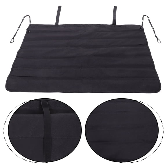 MERRYHAPY Black EPE Foldable Bumper Guard for SUV - Car Protector, 1 Piece, Easy Installation