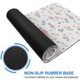 thumbnail image 6 of Long Mouse Pads for Desk,Princess Unicorn Flower Pattern Desk Mats on Top Of Desks, Desk Mouse Pad Extra Large with 3mm Non-Slip Base and Stitched Edge for Gaming,Office,Work,Home 31.5"x15.7", 6 of 6