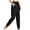 Black, variant on ICHUANYI Women's Trendy Quick Dry Joggers Pants Lightweight Sweatpants Athletic Casual Cargo Pant for Workout with Pockets