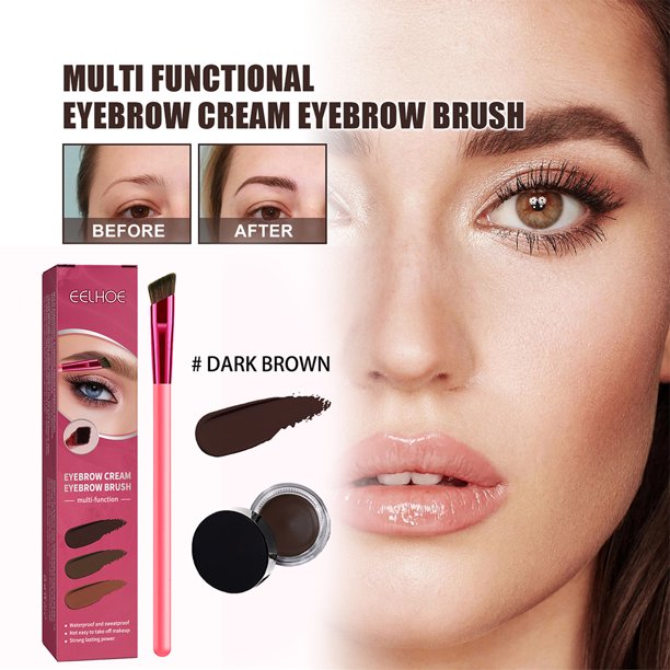 Pinceles multifuncionales para maquillaje de cejas Pinceles multiusos para rayitas Herramientas de maquillaje