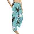 thumbnail image 2 of Balery Lovely Roosters print Women's Pajama Pants,Ultra Lightweight Pjs,Lounge Pant-XX-Large, 2 of 9