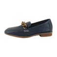 thumbnail image 2 of Clarks Sarafyna Iris Women's Loafers & Slip-Ons Navy Leather Size 10 M, 2 of 8