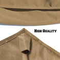thumbnail image 5 of Sunrise Replacement Umbrella Canopy Cover for 6.5' 6 Ribs Outdoor Patio Market Umbrella, Canopy Only, (Tan), 5 of 6