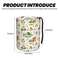 thumbnail image 3 of Kdxio Cute Frog Car Trash Can Garbage Car Accessories Trash Can Car Waste Bin for for Driver and Passenger Any Vehicle, 3 of 7