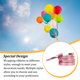 thumbnail image 3 of Inteprter 100 Piezas Globos Cuerda Cadena Artesanía Curling Ribbon 10m Suministros para fiestas Boda Cumpleaños Diseño Regalo Multicolor Verde Kits de decoración para fiestas Oro rosa Inteprter HA063554-06B, 3 of 6