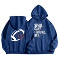thumbnail image 1 of WEAIXIMIUNG Sweat à Capuche Zippé pour Femmes, Manches Longues, Imprimé Graphique, Léger, Pull de Football, 1 of 4