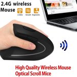 Fiogavroetic Gaming Mouse 6D 2.4G Wireless Ergonomic Vertical Mouse Optical 1600DPI Gaming Mic on Clearance