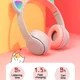 thumbnail image 5 of Audífonos Bluetooth P47m Con Orejas De Gatito Con Luz Rgb, 5 of 7