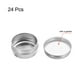 thumbnail image 3 of Contenedores de tapa de metal de 1.7 oz 50ml con tapa de rosca de Latas redondas de aluminio, 24uds, 3 of 5