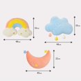 thumbnail image 3 of Girls Gift Kids Stuffed Toys Sofa Decoration Home Decoration Soft Toy Cushion Sun Throw Pillow Cloud Plush Pillow Plush Doll Rainbow Plush Toy D, 3 of 8