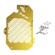 thumbnail image 5 of Protector de radiador para motocicleta, resistente, fácil de instalar y reemplazar. Oro, 5 of 9