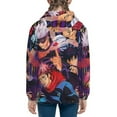thumbnail image 6 of Jujutsu Kaisen Satoru Gojo Kids' Hoodie 3d Print Sweatshirt Soft Pullover Hooded With Big Pockets For Boys Or Girls Small, 6 of 7