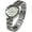 Silver, variant on Japanese Quartz Elegant Bracelet Watch with Crystals Bezel & Rhinestone Markings Adult Male