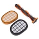thumbnail image 5 of Kit de filtro y cepillo giratorio para aspiradora de color amarillo y negro para aspiradoras FC6822, 6823, 6827, 6908, 6906 - Accesorios de repuesto, 5 of 8