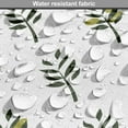 thumbnail image 5 of Botanical Dog Crate Cover, Diagonal Symmetric Olive Branches Pattern on Plain Background, Easy to Use Pet Kennel Cover Small Dogs Puppies Kittens, 7 Sizes, Evergreen Olive Green, by Ambesonne, 5 of 6