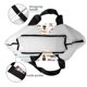 thumbnail image 4 of Balery Dogs Pug Bolsa Tote Estilo Estético con Cremalleras, Bolsa de Hombro, Bolsa de Compras Grande y Plegable, 4 of 8