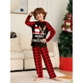 thumbnail image 6 of Usaibhir Family Christmas Pjs Matching Sets Christmas Pajamas for Family Christmas Pattten Pjs Holiday Xmas Jammies Set, 6 of 8