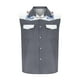 thumbnail image 5 of Camiseta sin mangas con cuello vuelto para hombre, estilo informal, a la moda, con estampado, cuello vuelto, sin mangas, bolsillos, deportiva, de poliéster, 5 of 5