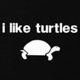 thumbnail image 3 of CafePress - I Like Turtles T Shirt - Dark T-Shirt Kids XS-XL, 3 of 4