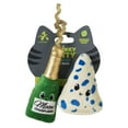 thumbnail image 4 of Quirky Kitty Wine & Cheese Plush Catnip 2 pack Cat Toy, 4 of 11