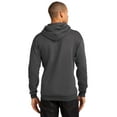 thumbnail image 2 of Port & Company Pullover Hooded Sweatshirt (PC78H) Charcoal, M, 2 of 2