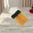 thumbnail image 4 of Unique Bargains 50 Pcs Pineapple Shape Eyelash Brush for Bathroom Gold Tone Black Plastic Silicone, 4 of 5