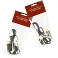 thumbnail image 7 of Vickerman 6' Switched Pinch Clip C7 Socket XTW 20 Guage Brown Wire 2 pack, 7 of 7