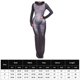 thumbnail image 2 of Vestido De Mujer Con Estampado De Cuerpo Vestido de manga larga Slim Fit Body-Shaping Atuendo Cóctel (Negro S) Ygjytge para Mujer Negro T L, 2 of 9