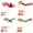 A, variant on Chinese Dragon Dance Set for Kids and Teens Fun 3D Paper Puppets Dragon Dance Assembly Toy Supplies