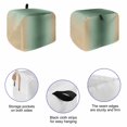 thumbnail image 5 of Sage Green Khaki Ombre Toaster Cover 2 Slice, Modern Abstract Art Gradient Dustproof Bakeware Oven Protector with Top Hook, Waterproof Small Kitchen Appliance Toasters Dust Cover, 11"x6"x8", 5 of 9