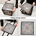 thumbnail image 4 of Home Organizer Foldable Fabric Storage Bin With Handle Skull Pumpkins, 4 of 7