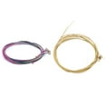 thumbnail image 2 of 1 Set Rainbow Colorful Color String for Acoustic Guitar & 6 Pcs E, A, D, G, B, E plated steel, 2 of 8