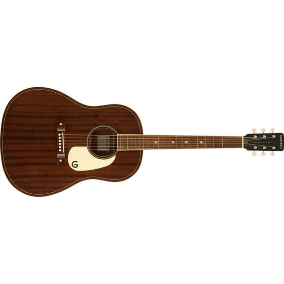 Gretsch Gretsch Jim Dandy Dreadnought Acoustic Guitar, Walnut Fingerboard, Aged White Pickguard, Frontier Stain
