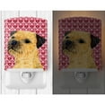thumbnail image 2 of Caroline's Treasures LH9143CNL Border Terrier Hearts Love and Valentine's Day Portrait Ceramic Night Light, 6x4x3",, 2 of 2